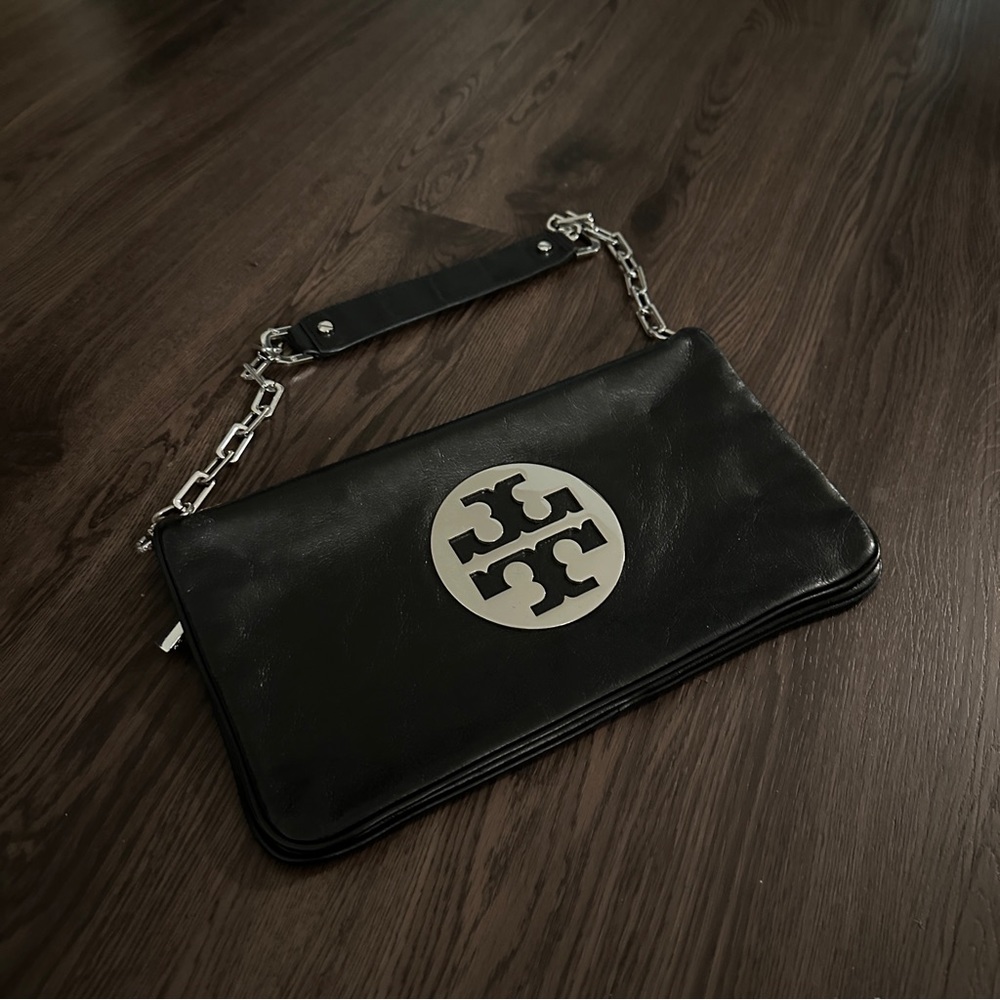 Tory Burch Black Clutch Shoulder Bag